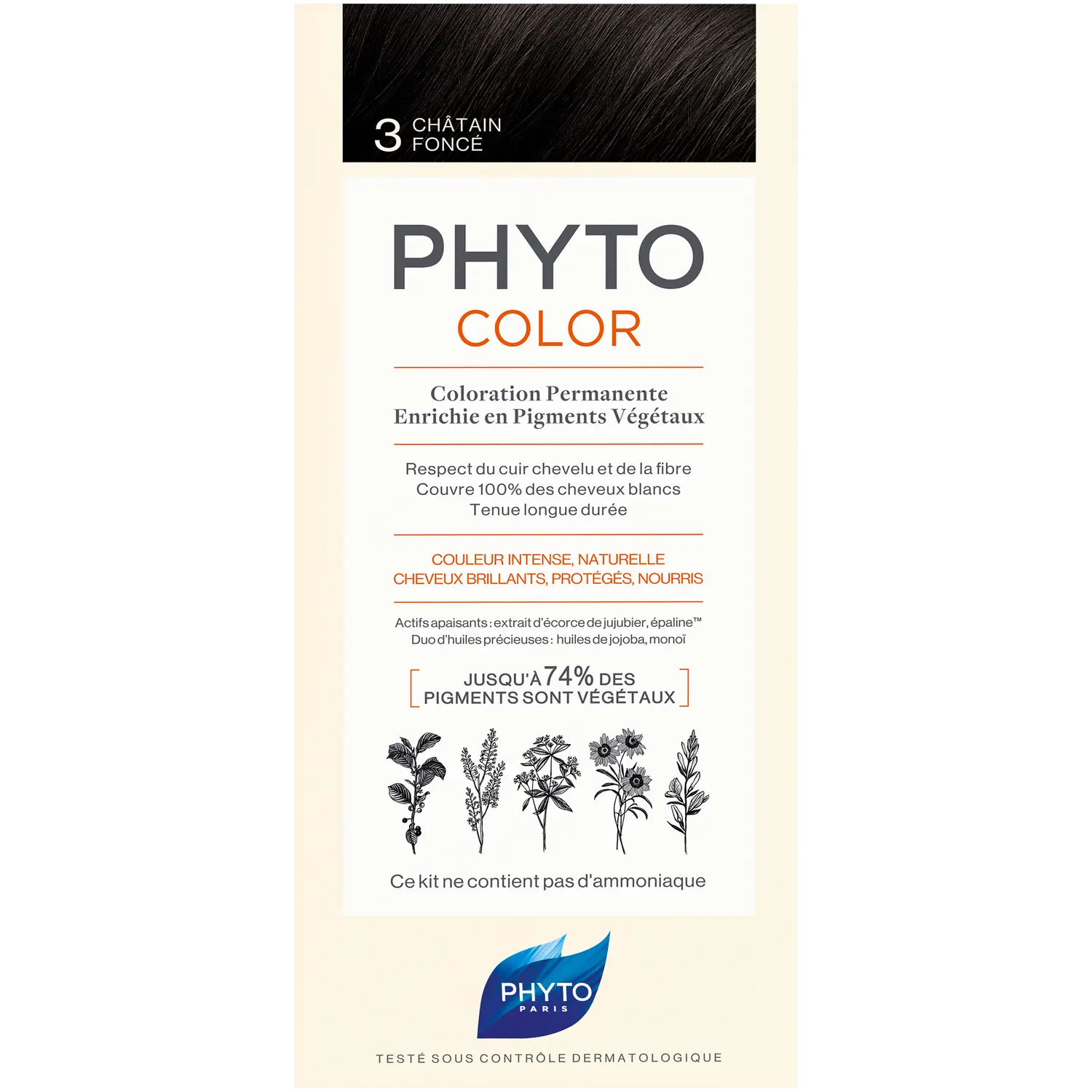

Phyto Phytocolor краска для волос 8.0 светлый блонд, 1 упаковка