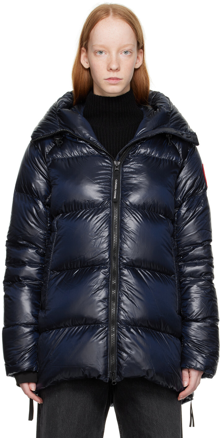 

Темно-синяя пуховая куртка Cypress Canada Goose, Синий