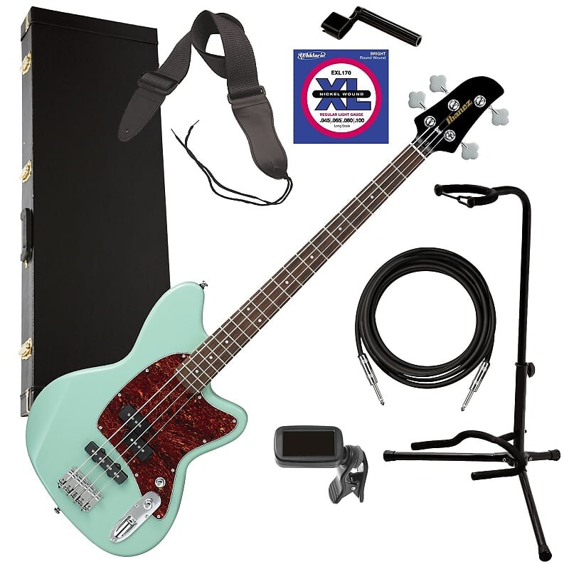 

Бас-гитара Ibanez TMB100 Talman - мятно-зеленый ПОЛНЫЙ НАБОР TMB100MGR