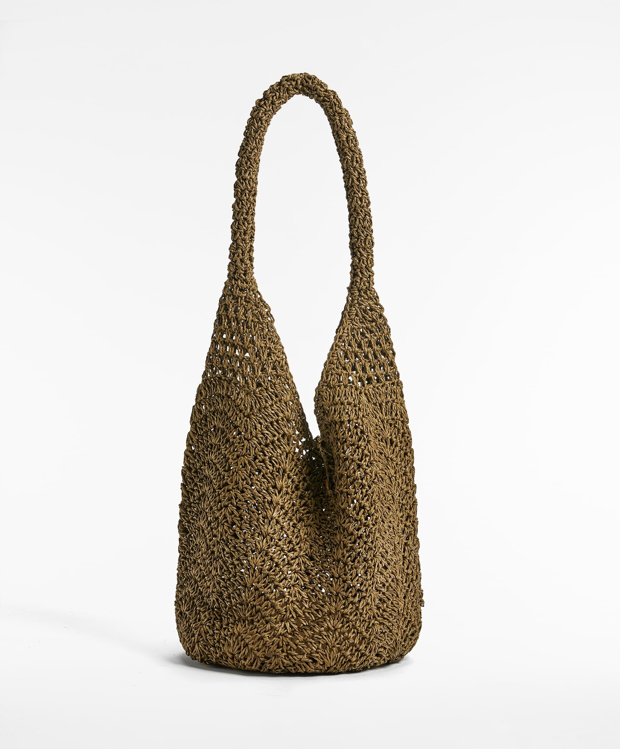 

Сумка Oysho Open Weave, зеленый