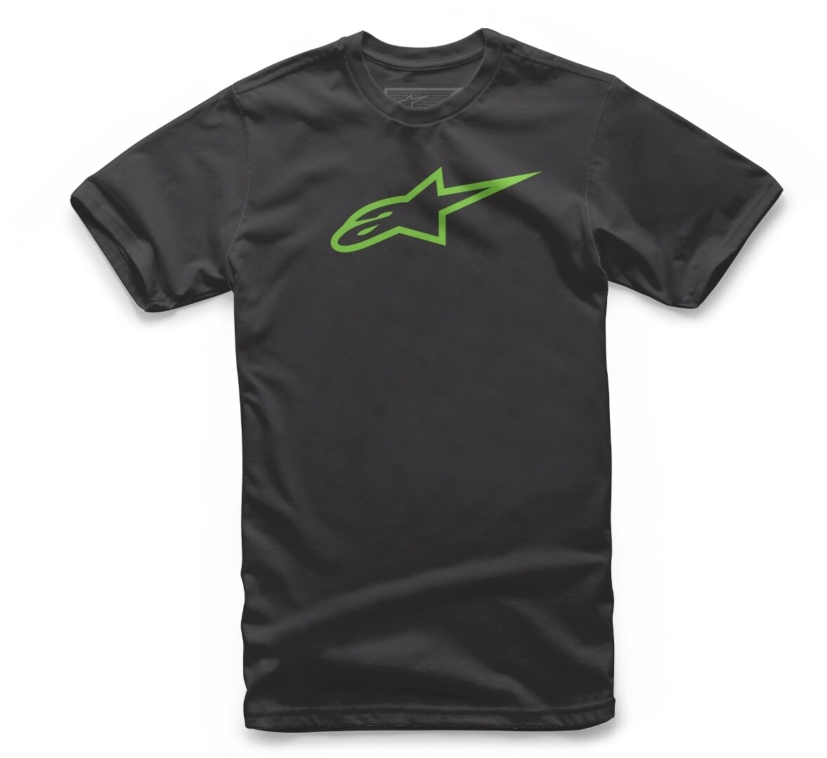 

Футболка Alpinestars Ageless Tee детская, черно-зеленая