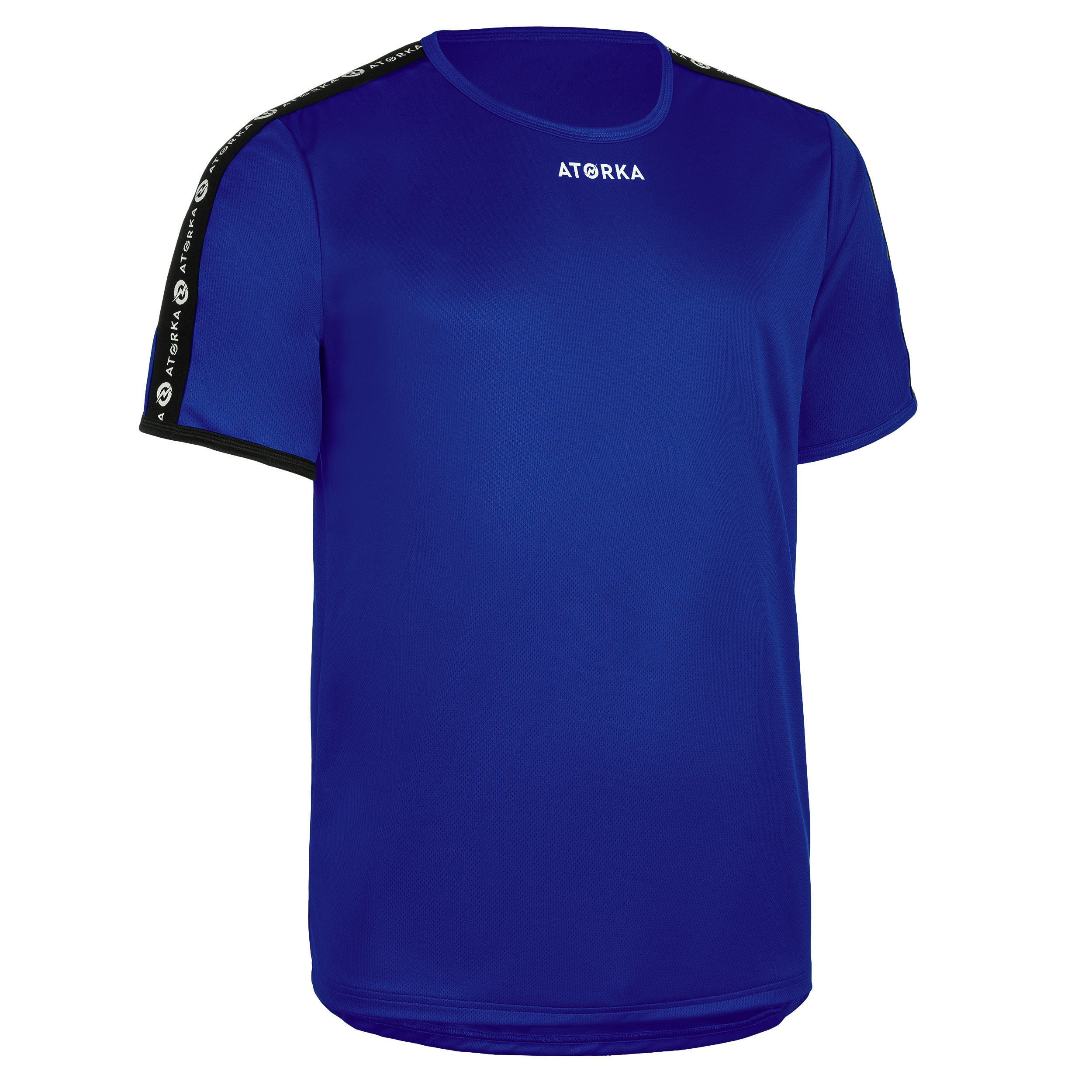 Гандбольная футболка H100C с коротким рукавом мужская темно-синяя ATORKA, морской синий цена и фото