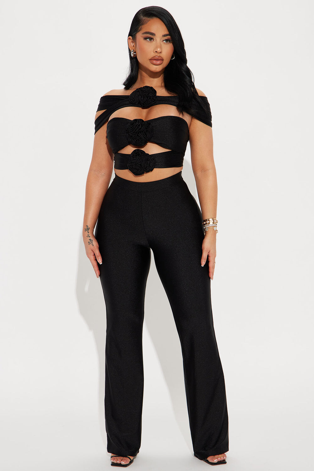 

Брюки Fashion Nova TP16393CWPD, черный