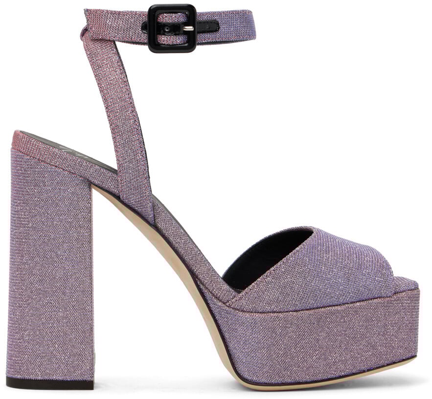 

Розовые босоножки на каблуке Notturna Giuseppe Zanotti