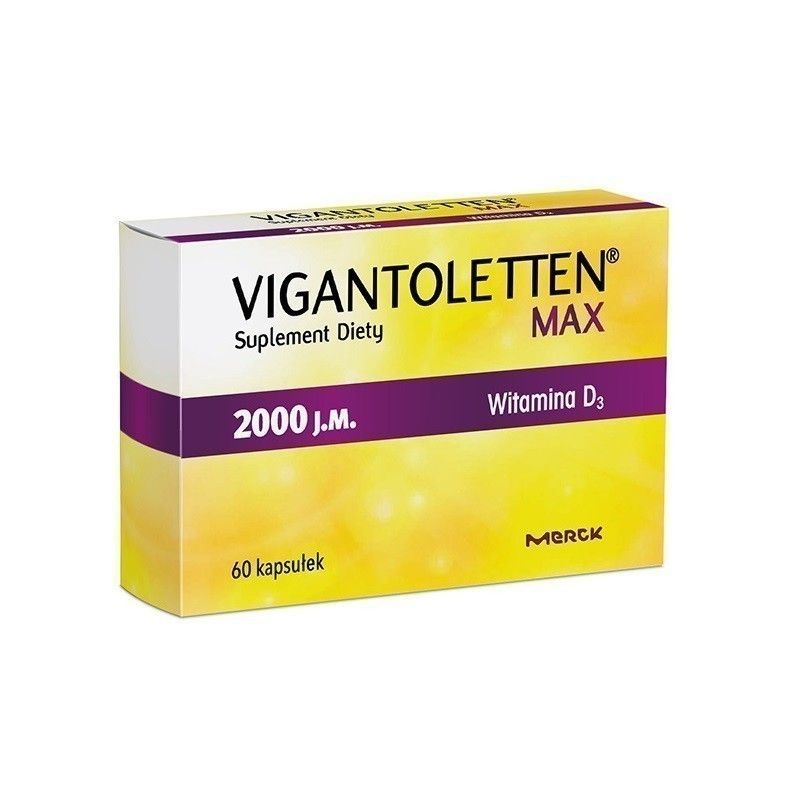 Vigantoletten Max витамин д3 в таблетках, 60 шт. витамин д3 в таблетках xenivit witamina d forte 180 шт