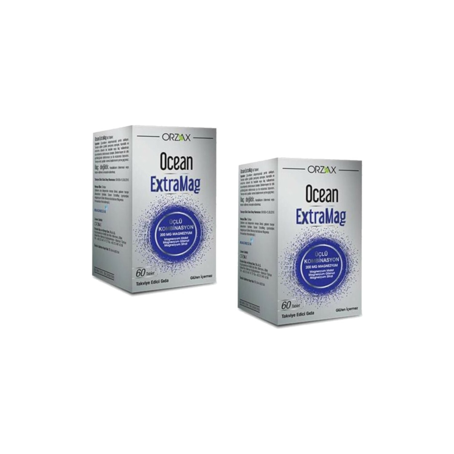 Экстрамаг Ocean, 2 упаковки по 60 таблеток комплекс глюкозамина ocean 2 упаковки по 60 таблеток