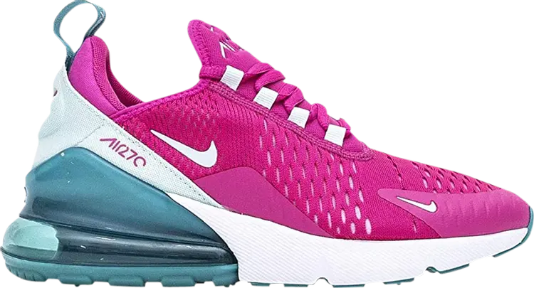 

Кроссовки Nike Air Max 270 GS 'Cabana Tint Teal', розовый