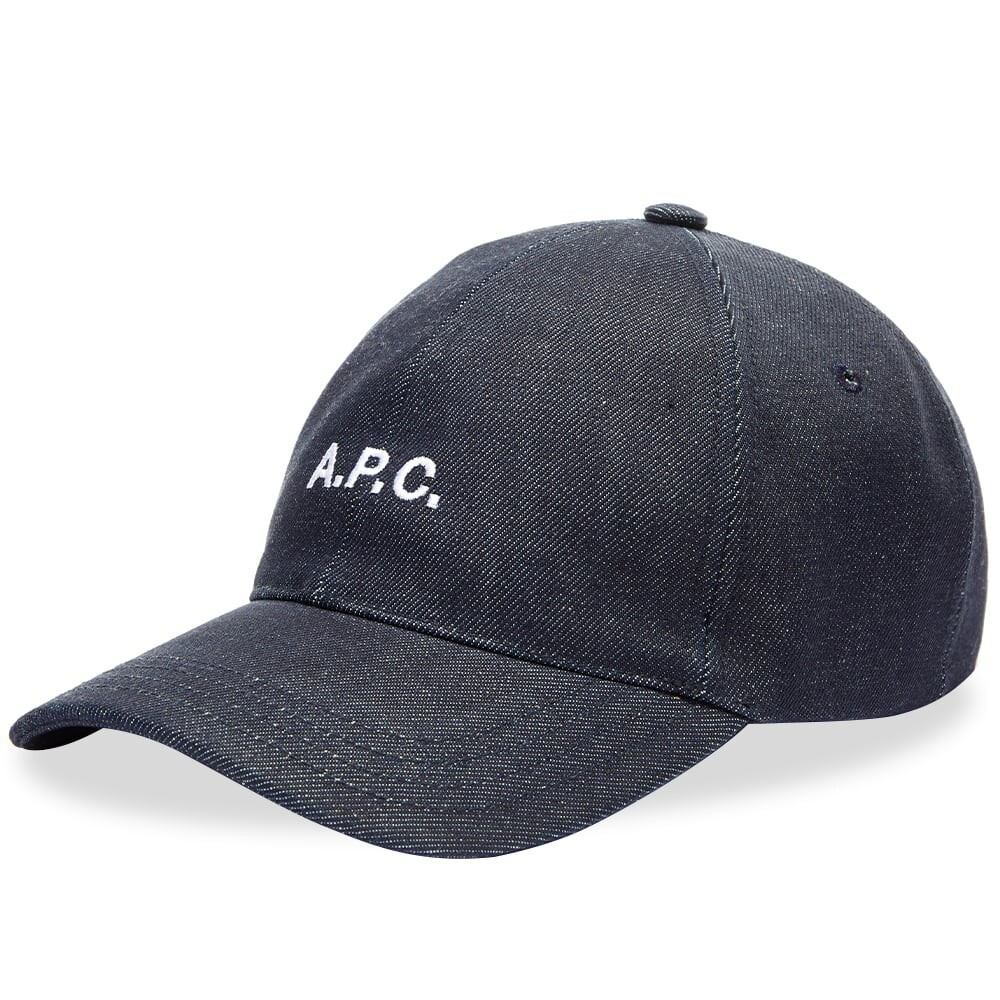 

Джинсовая кепка с логотипом A.P.C.