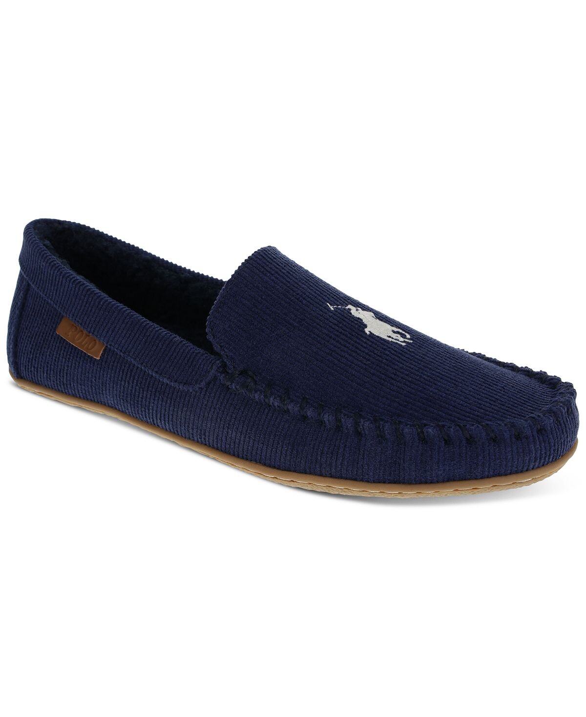 

Мужские тапочки-мокасины Polo Ralph Lauren