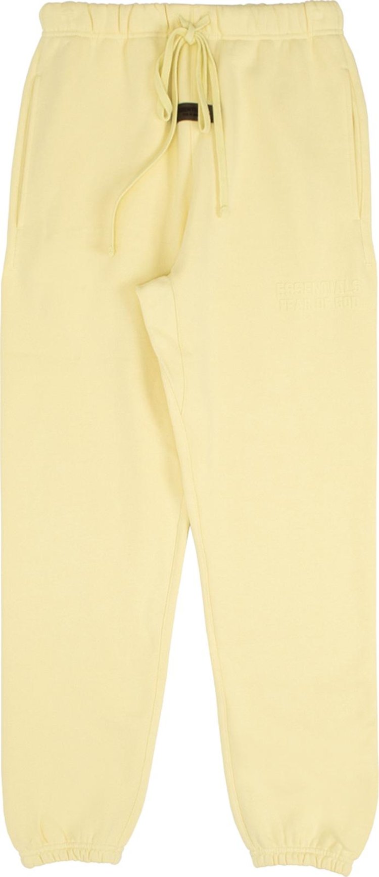 Спортивные брюки Fear of God Essentials Sweatpant 'Canary', желтый - фото