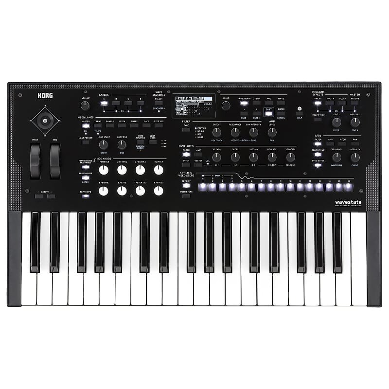 

Цифровой клавишный синтезатор Korg Wavestate Wave Sequencing