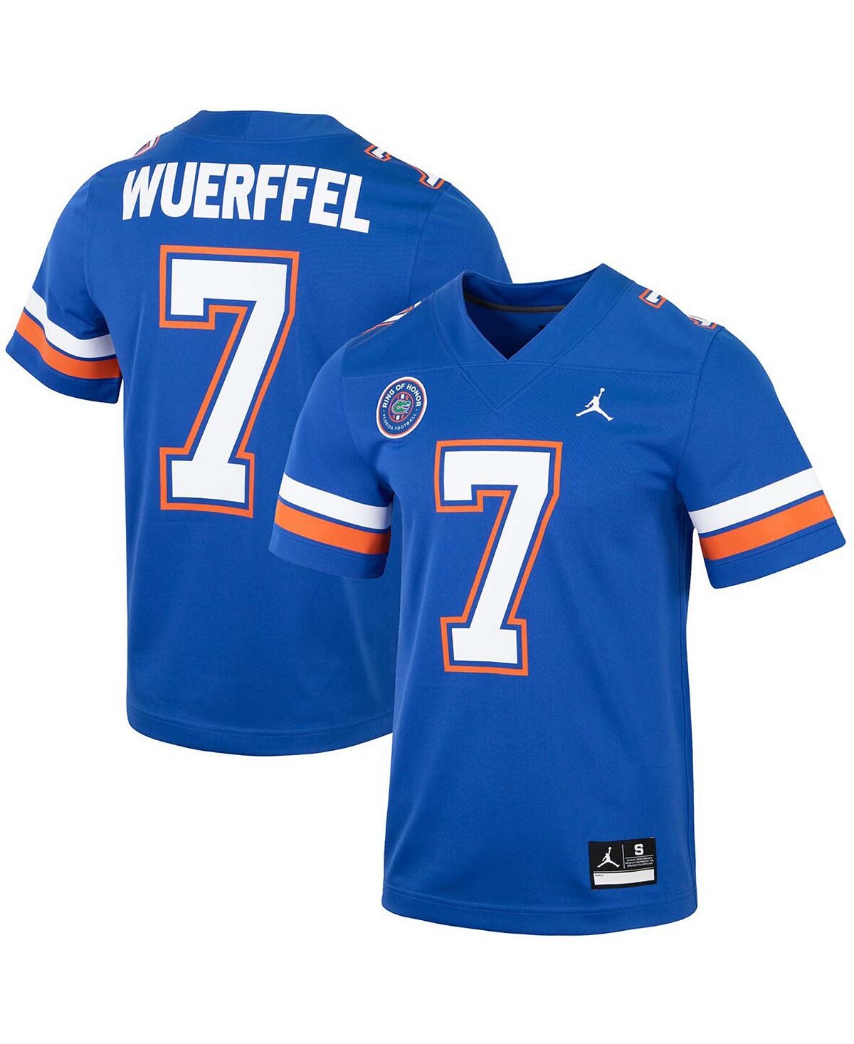 

Футболка Jordan Brand Men's Florida Gators Ring of Honor, синий/белый