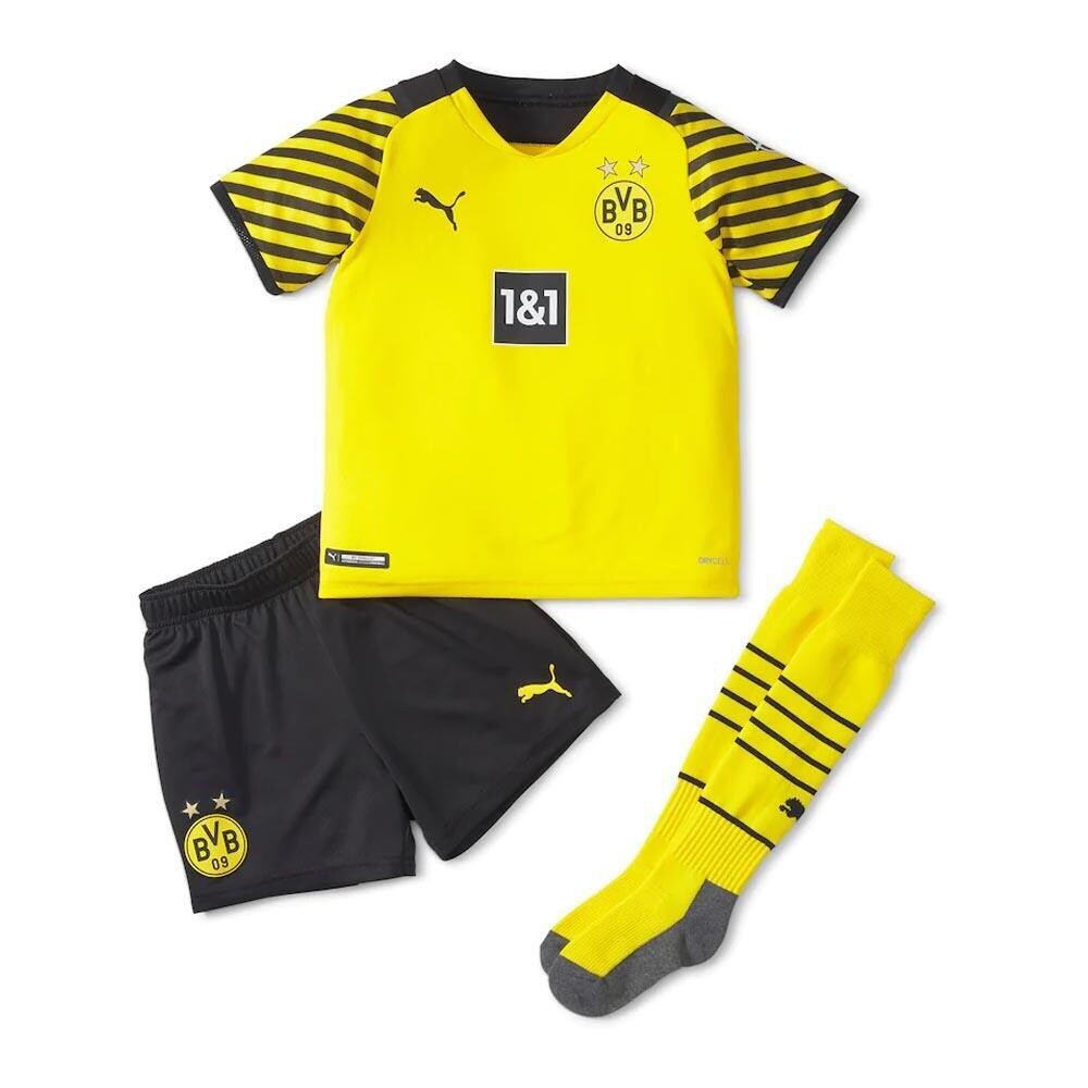 

Комплект джерси PUMA BVB Home Minikit W Sponsor, желтый