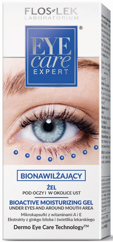 

Floslek Eye Care Expert биоувлажняющий гель под глаза и вокруг губ 30мл
