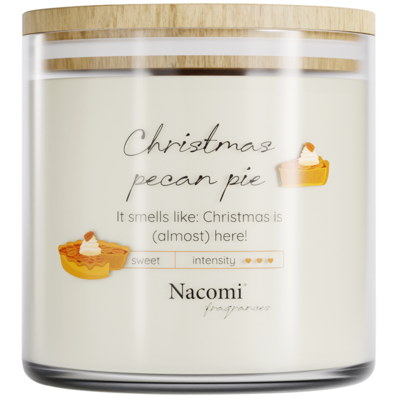 Nacomi Christmas Pecan Pie ароматическая свеча, 450 г