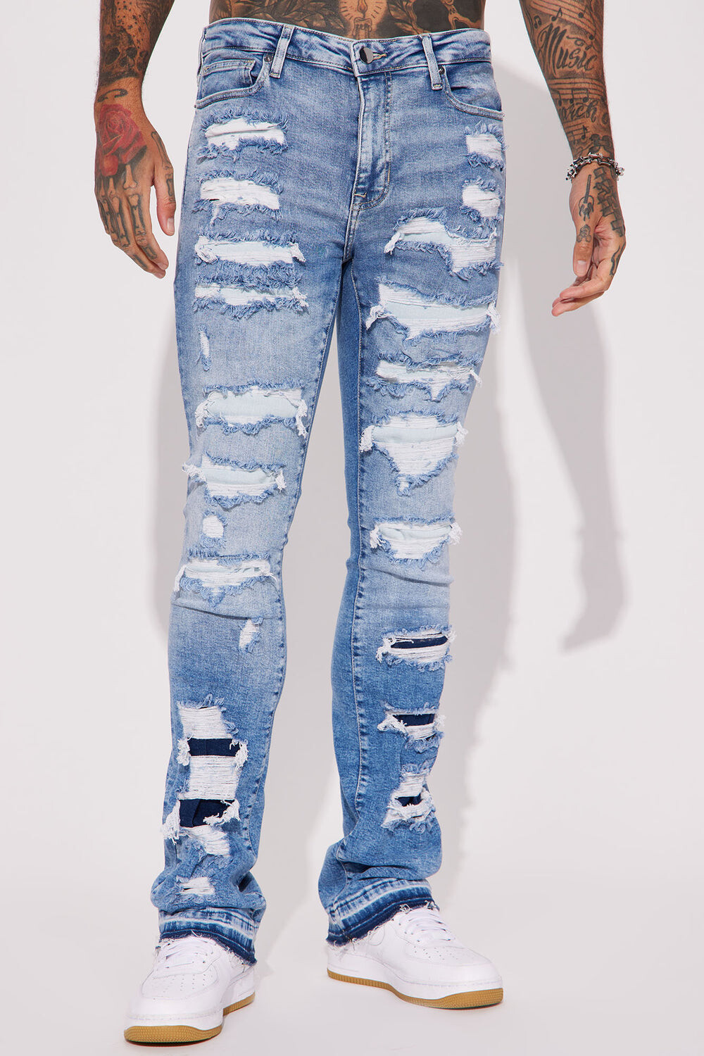 

Джинсы скинни Fashion Nova FNMH1249, синий