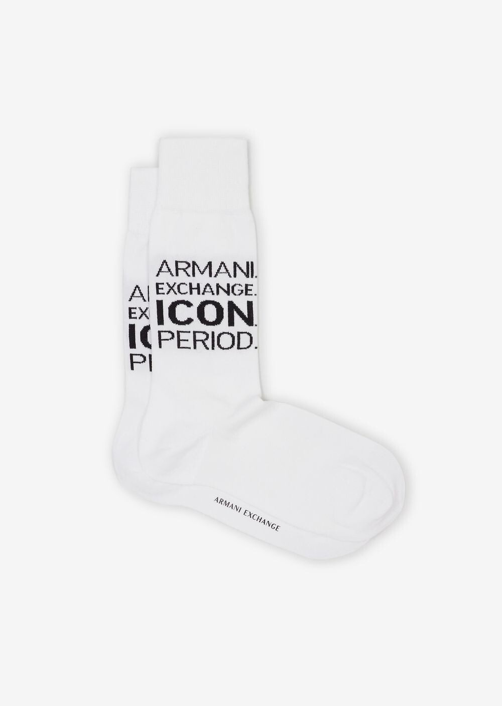 

Носки с логотипом Armani Exchange, белый