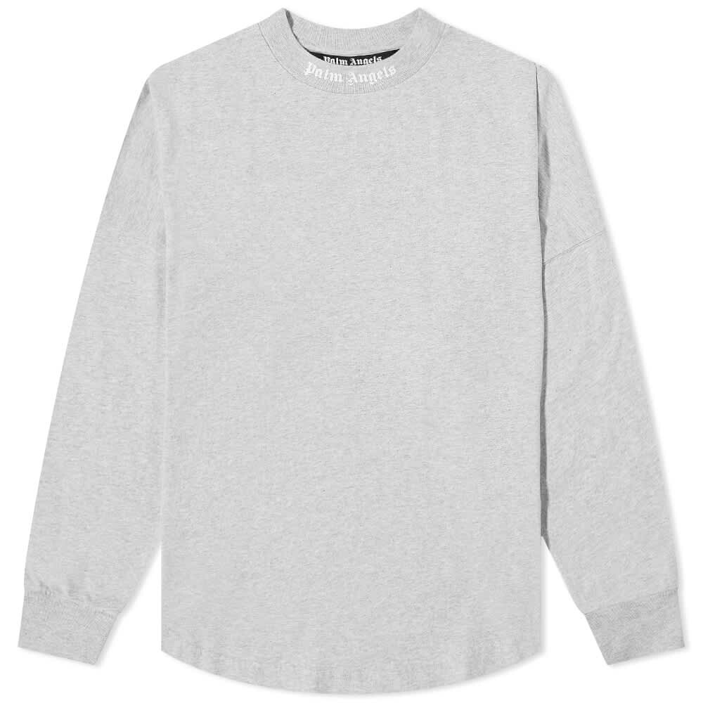 

Футболка Oversized с логотипом и длинными рукавами Palm Angels