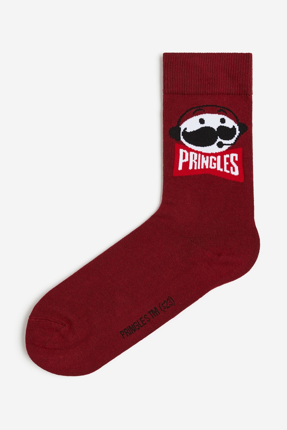 

Носки H&M Pringles Motif-detail, бордовый