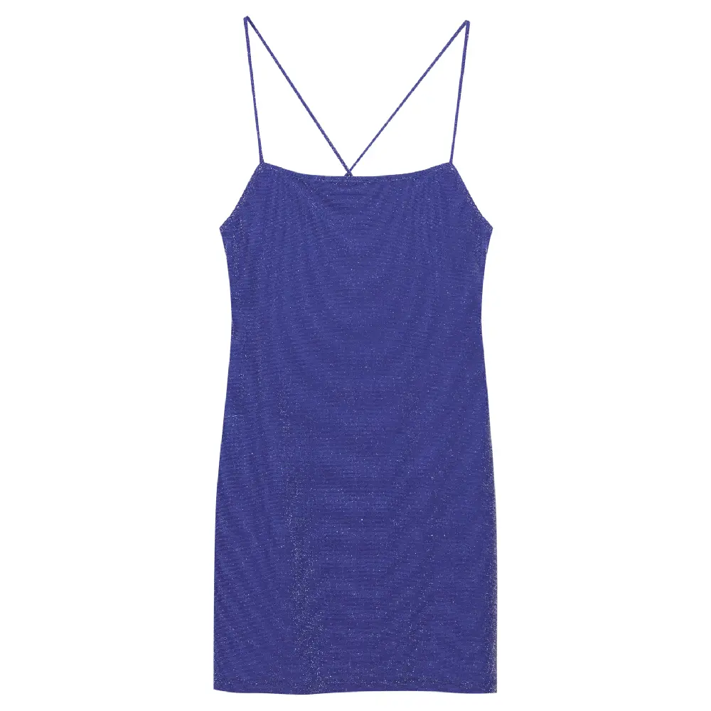 

Платье Pull&Bear Short Shiny, синий