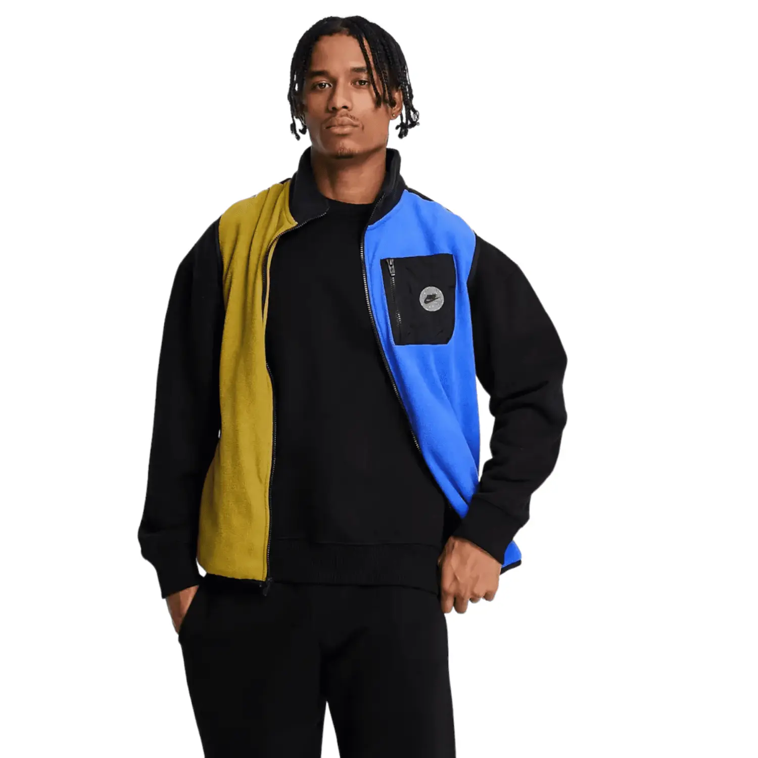 

Жилет Nike Sports Utility Polar In Golden Moss, мультиколор, Черный