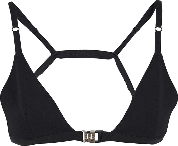 Бюстгальтер Givenchy Elasticated Bra 'Black', черный - фото