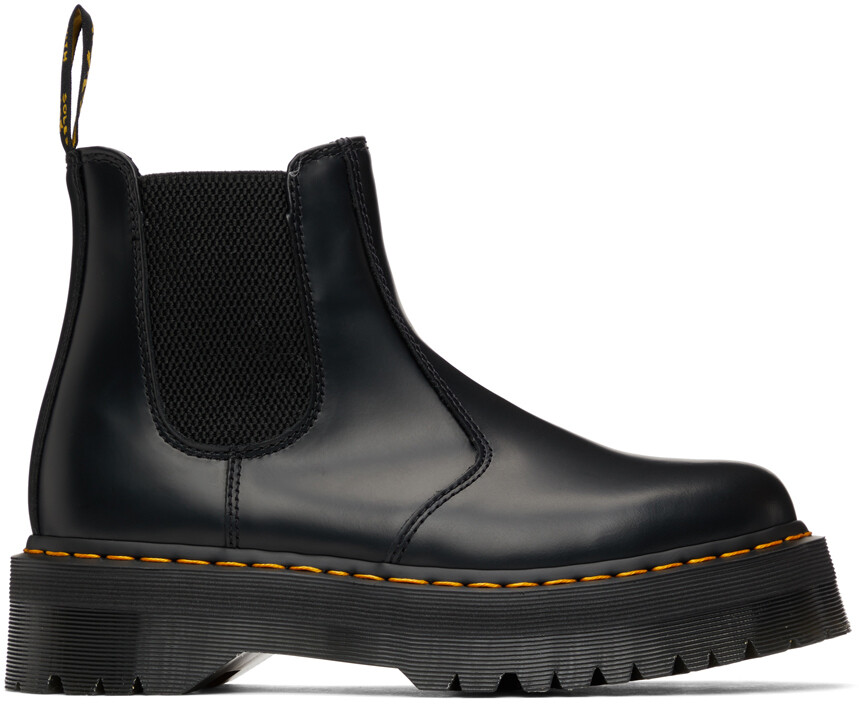

Черные ботинки челси на платформе 2976 Dr. Martens