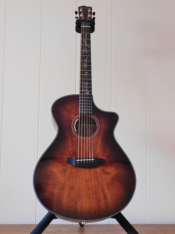 

Гитара 2023 Breedlove Jeff Bridges USA Oregon Concerto CE, бурбон