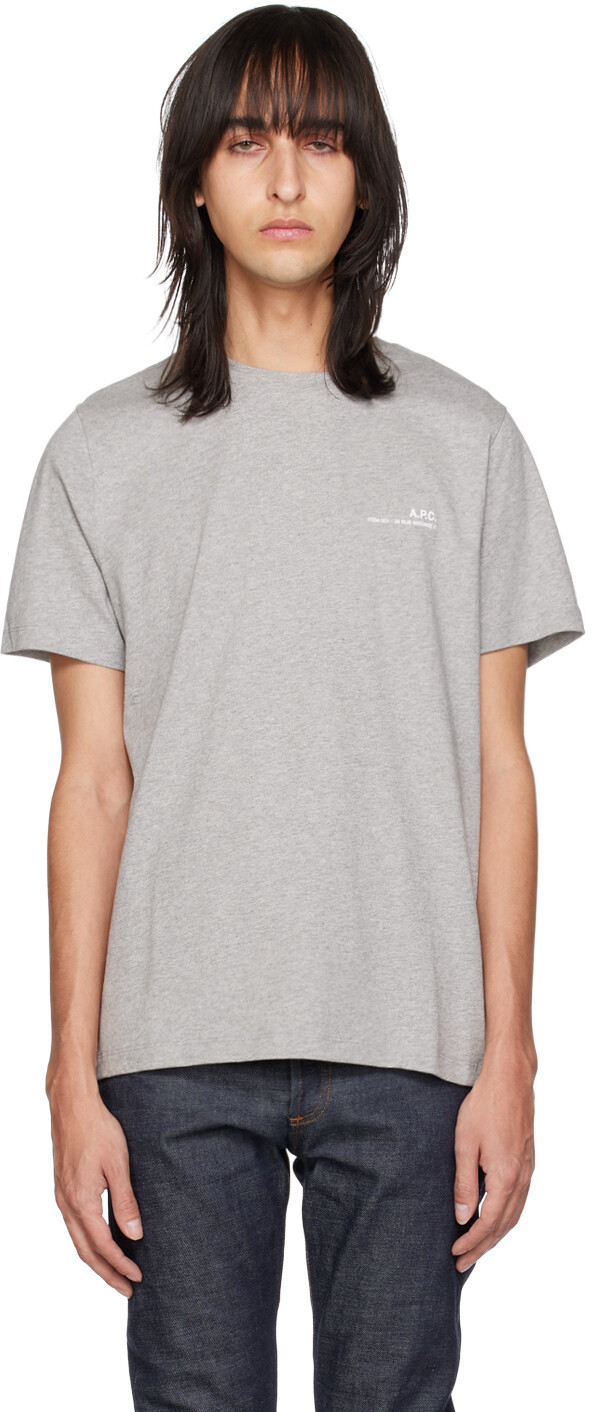 

Серая футболка Item A.P.C.