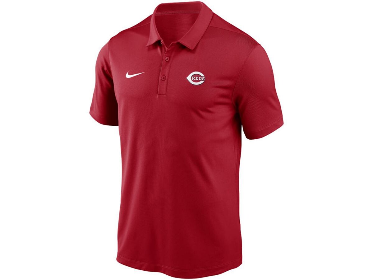 

Мужская рубашка поло cincinnati reds team franchise Nike, красный