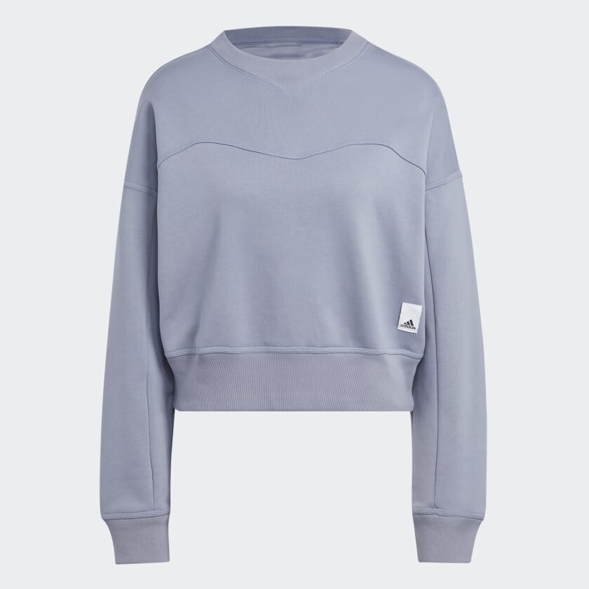

Свитшот Adidas Lounge Fleece, светло-сиреневый, Фиолетовый