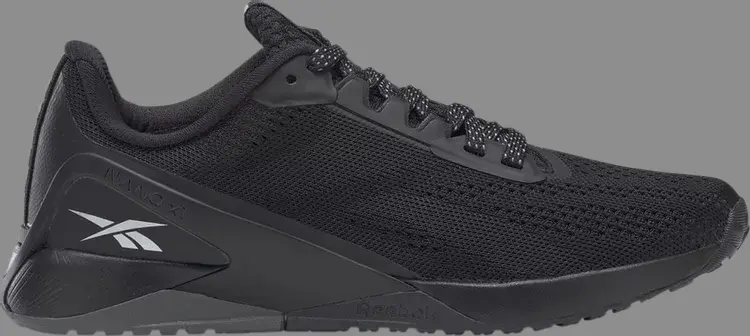 

Кроссовки wmns nano x1 'black cool shadow' Reebok, черный
