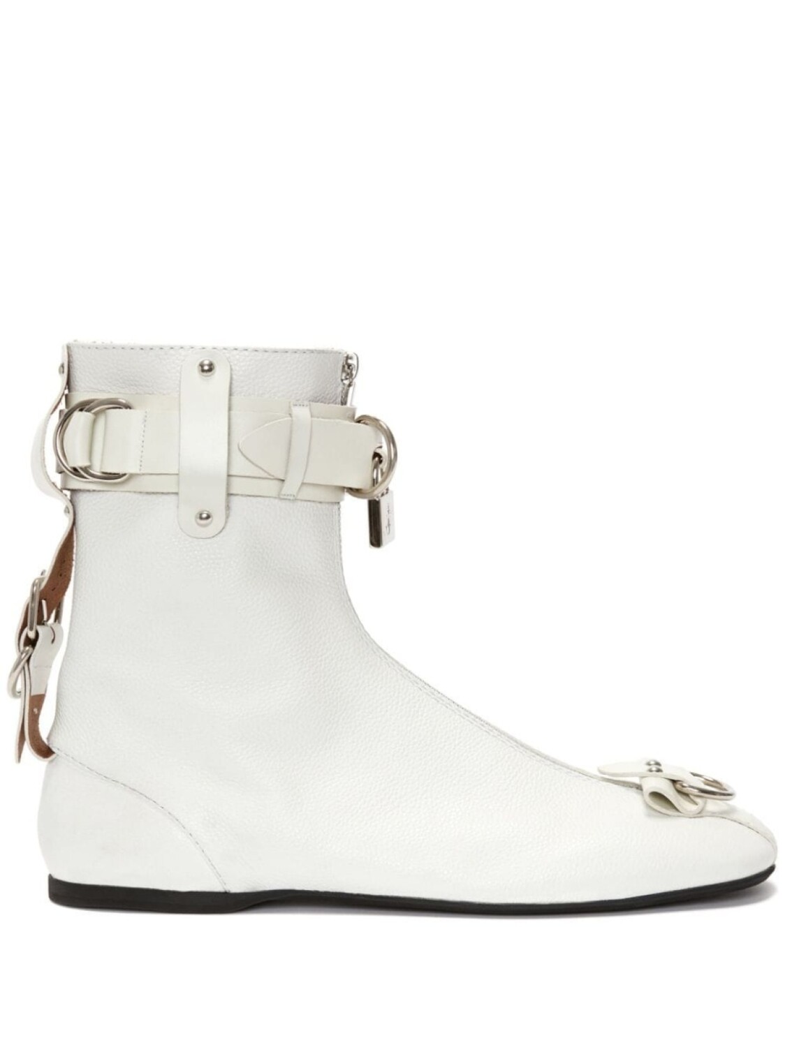 

JW Anderson ботильоны с подвесками, белый