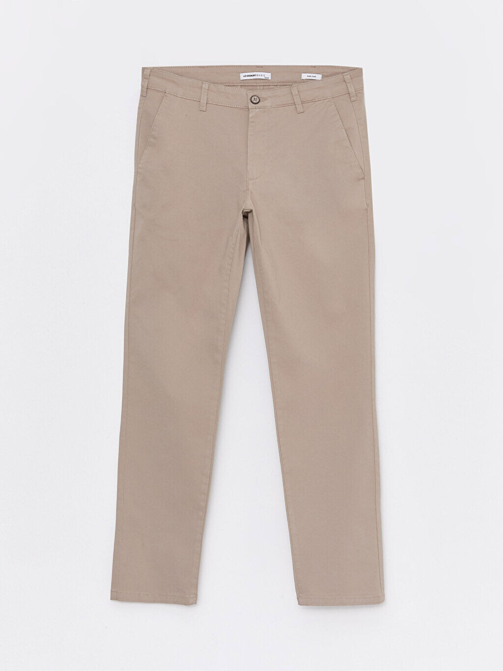 

Мужские брюки чинос Slim Fit из габардина LCWAIKIKI Classic, Серый