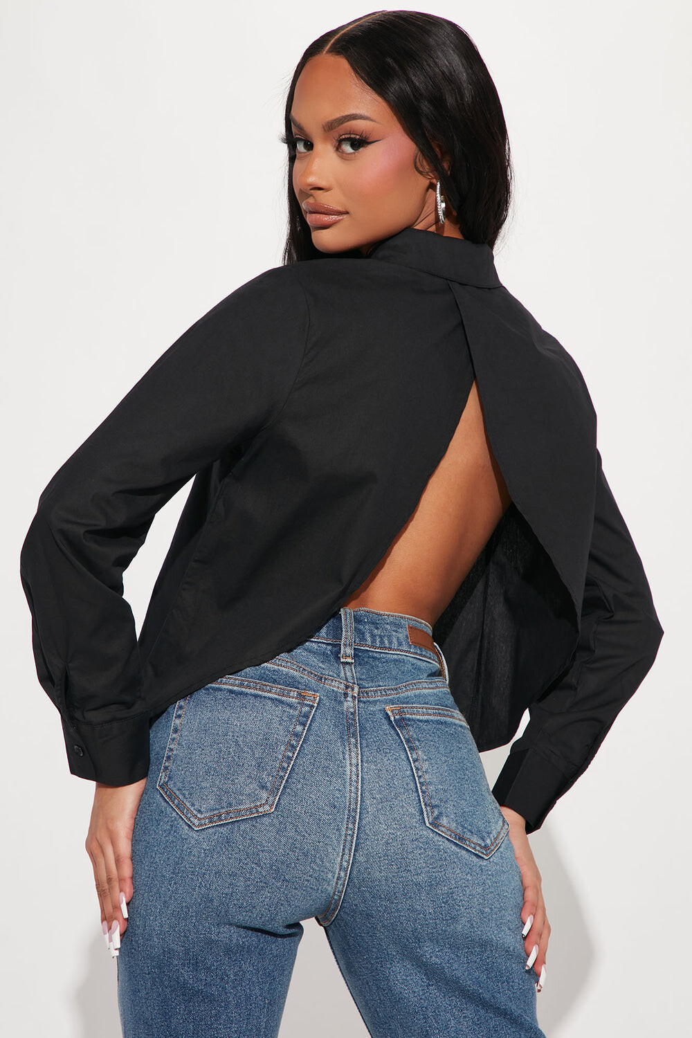 

Рубашка Fashion Nova LT4759, черный