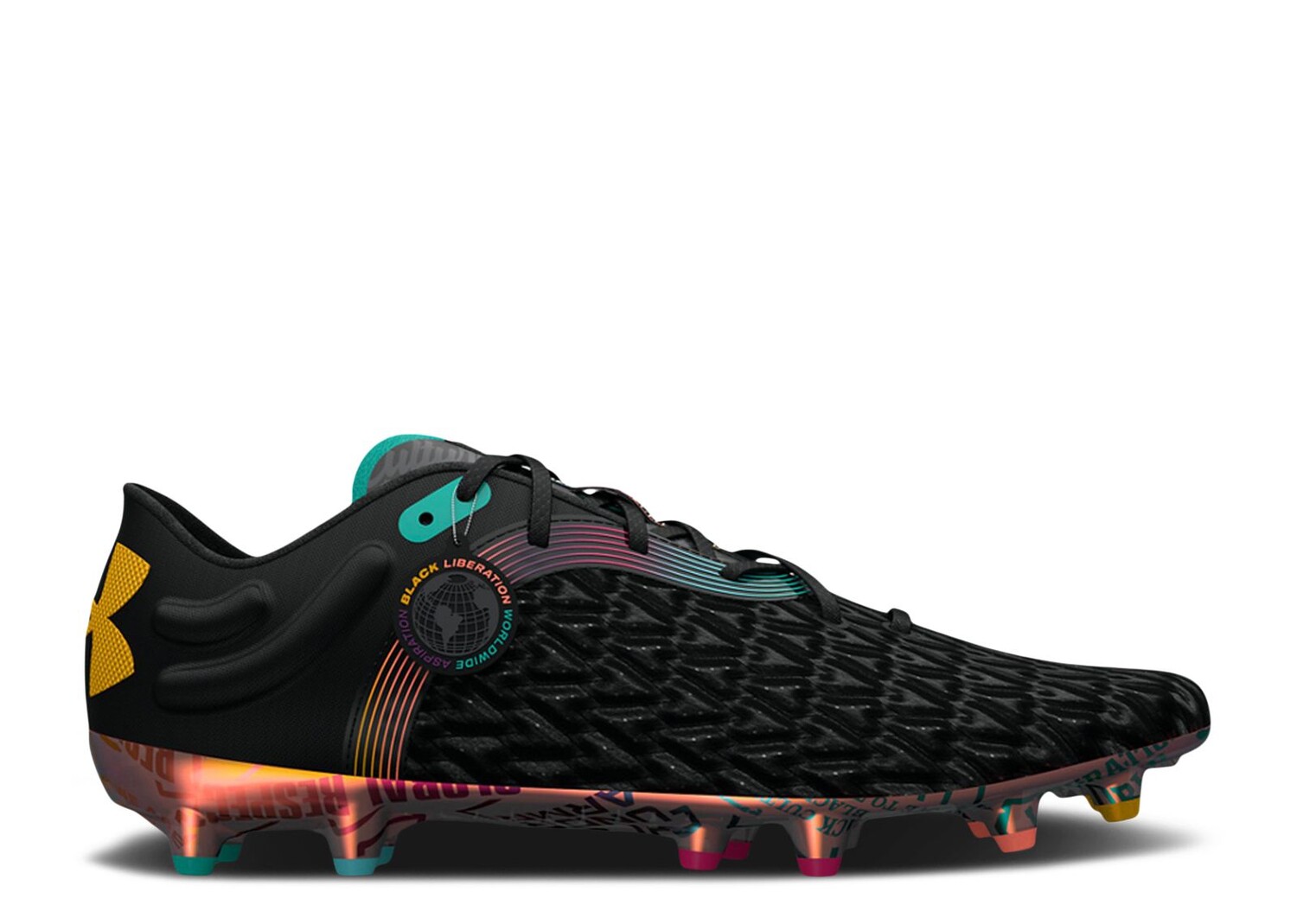 

Кроссовки Under Armour Clone Magnetico Pro 2.0 Fg 'Black History Month', черный