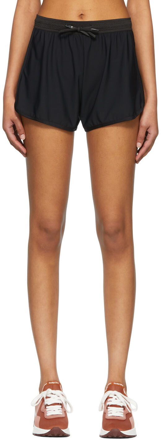 

Черные нейлоновые шорты Filippa K