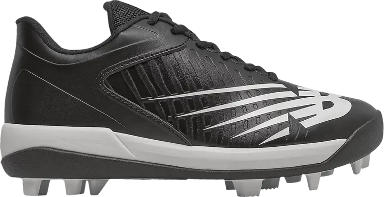 

Бутсы New Balance 4040 v6 Big Kid 'Rubber Molded - Black White', черный