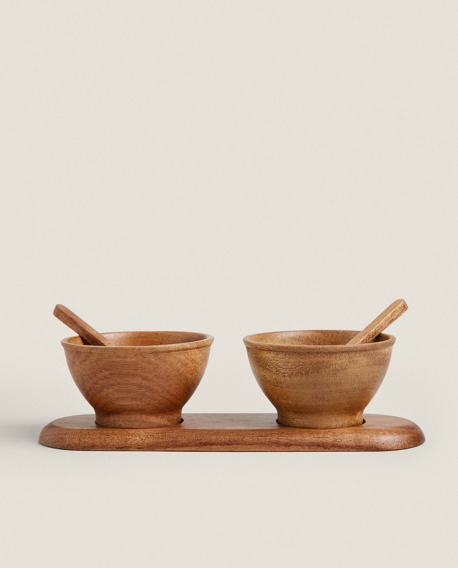 Набор деревянная соломка и перечница Zara Home, коричневый заготовки для круглых деревянных рамок 30 мм 200 шт