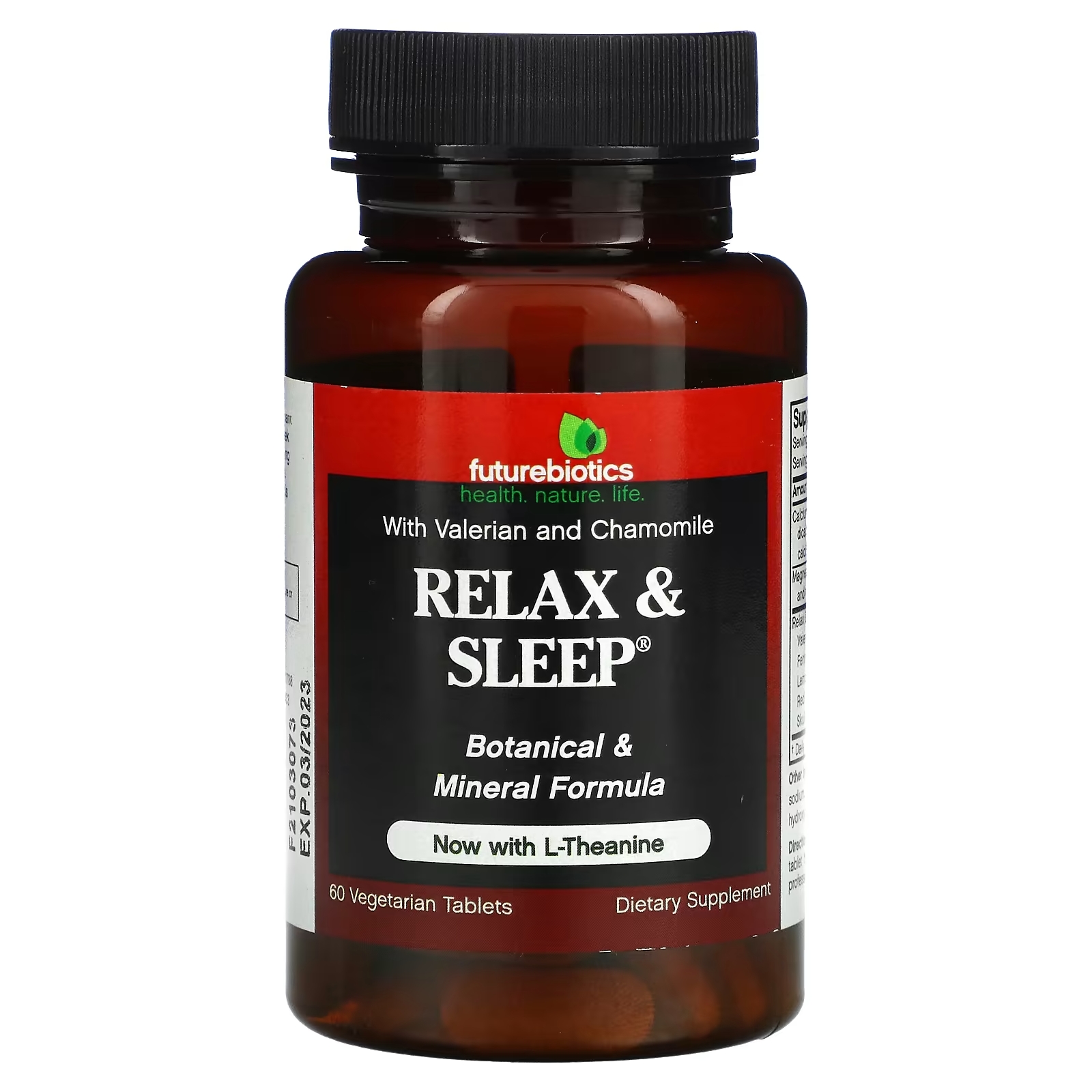 FutureBiotics Relax & Sleep, 60 вегетарианских таблеток futurebiotics chill pill 60 вегетарианских таблеток