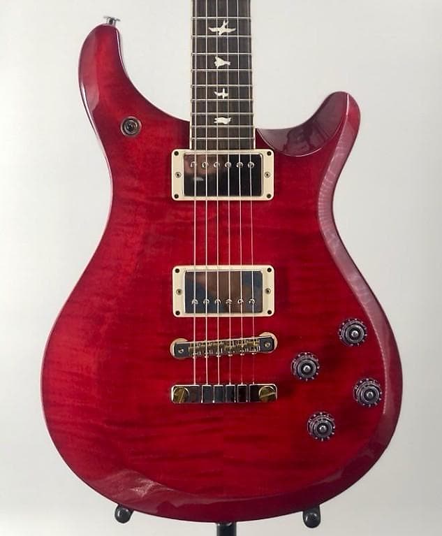 Paul Reed Smith PRS S2 McCarty 594 Neck Pattern Vintage Серийный номер: S2061525 Paul Reed Smith PRS S2 Neck Pattern Ser#: S2061525 color block geometric pattern v neck sweater