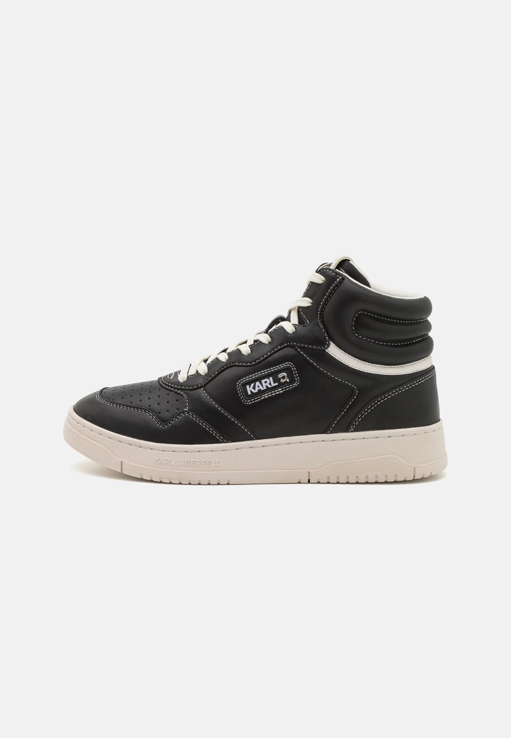 

Высокие кроссовки KARL LAGERFELD KREW KOLLAR MID CUT, цвет black/off white