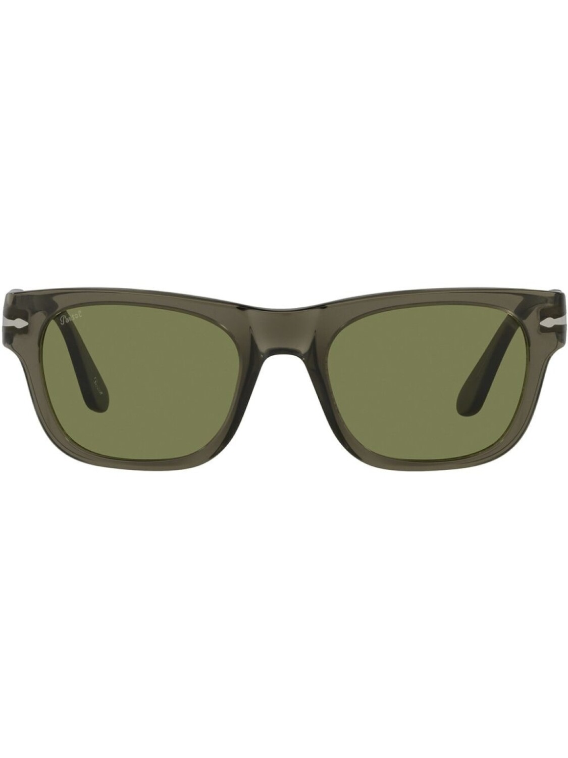

Persol солнцезащитные очки в квадратной оправе, зеленый