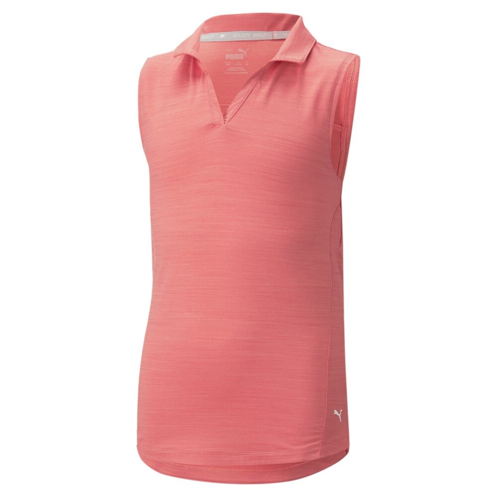 

Поло без рукавов Puma Cloudspun Coast, розовый