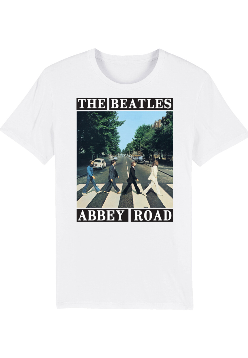

Футболка F4NT4STIC The Beatles Abbey Road, белый
