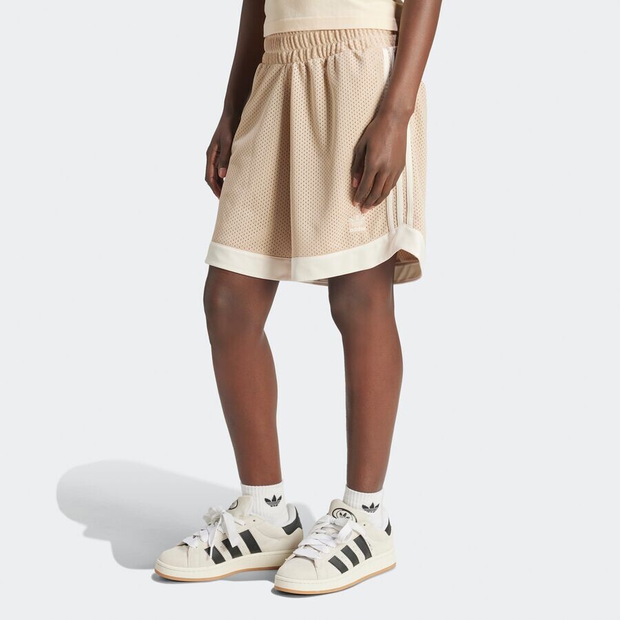 

Баскетбольные шорты из сетки adidas Originals, цвет magic beige