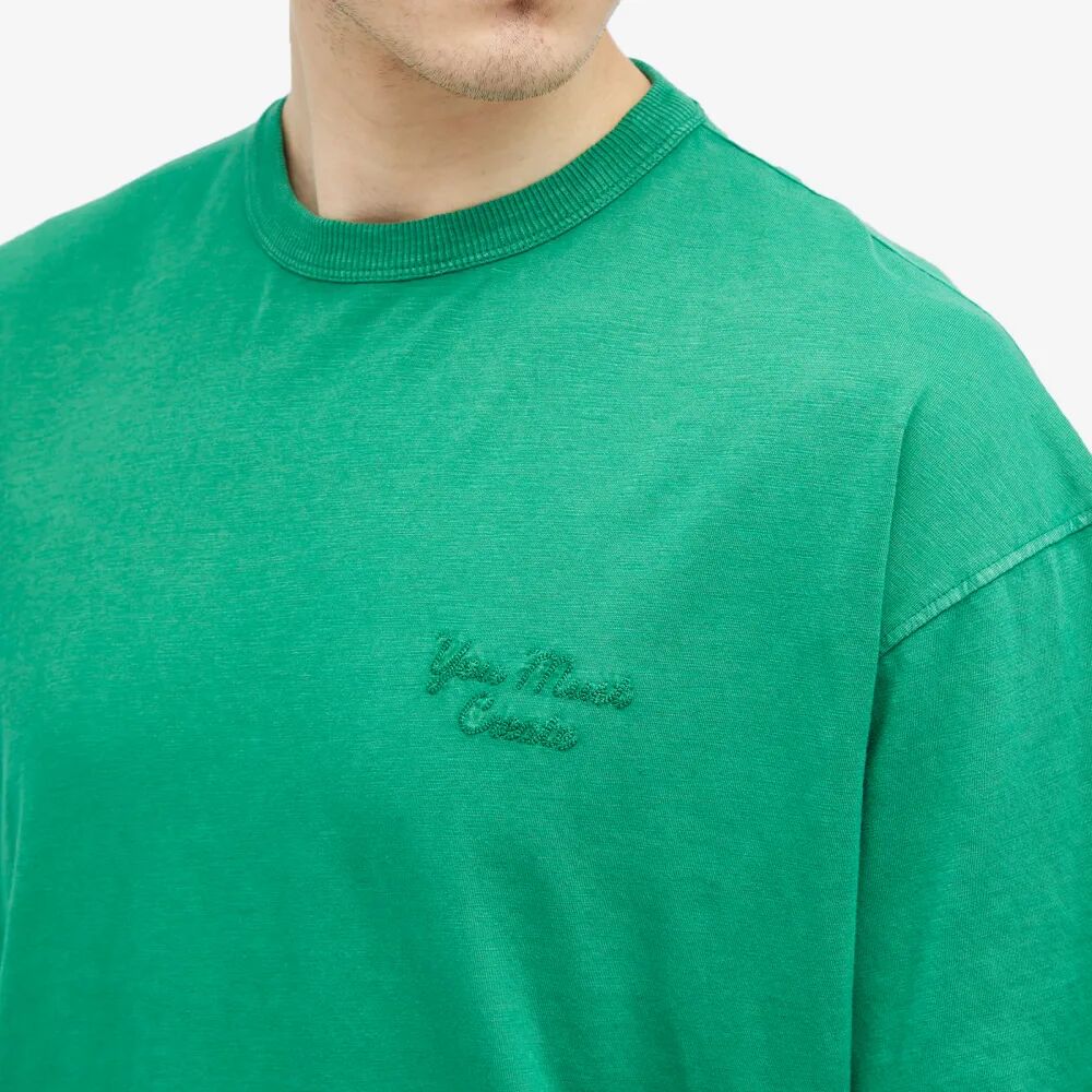 Ymc Тройная футболка, зеленый