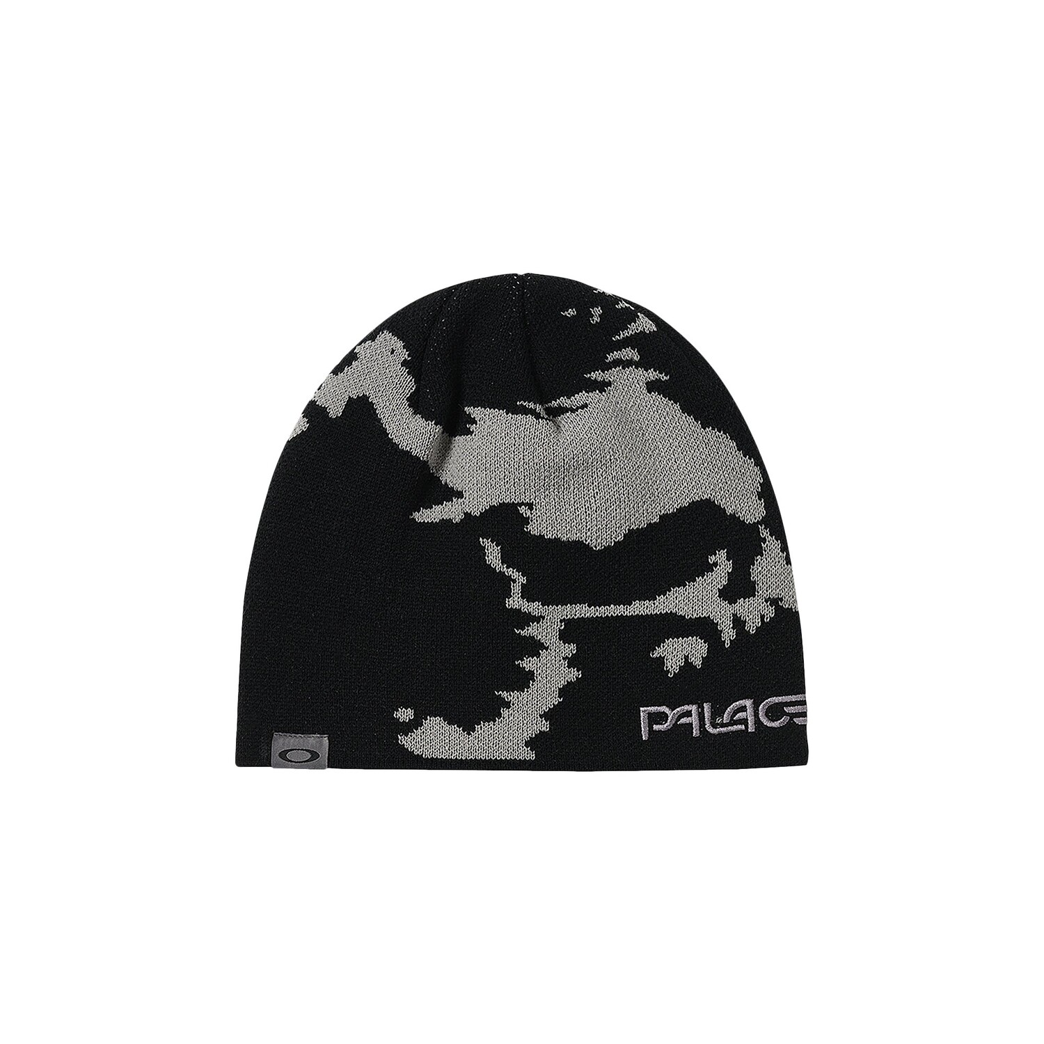 

Шапка-бини Palace x Oakley, Черный/Серый
