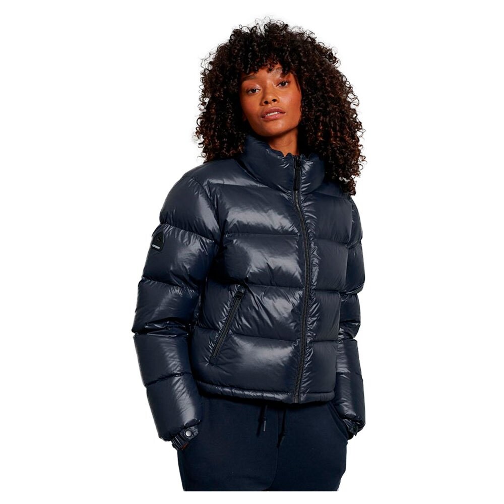 

Куртка Superdry Luxe Alpine Down Padded, синий