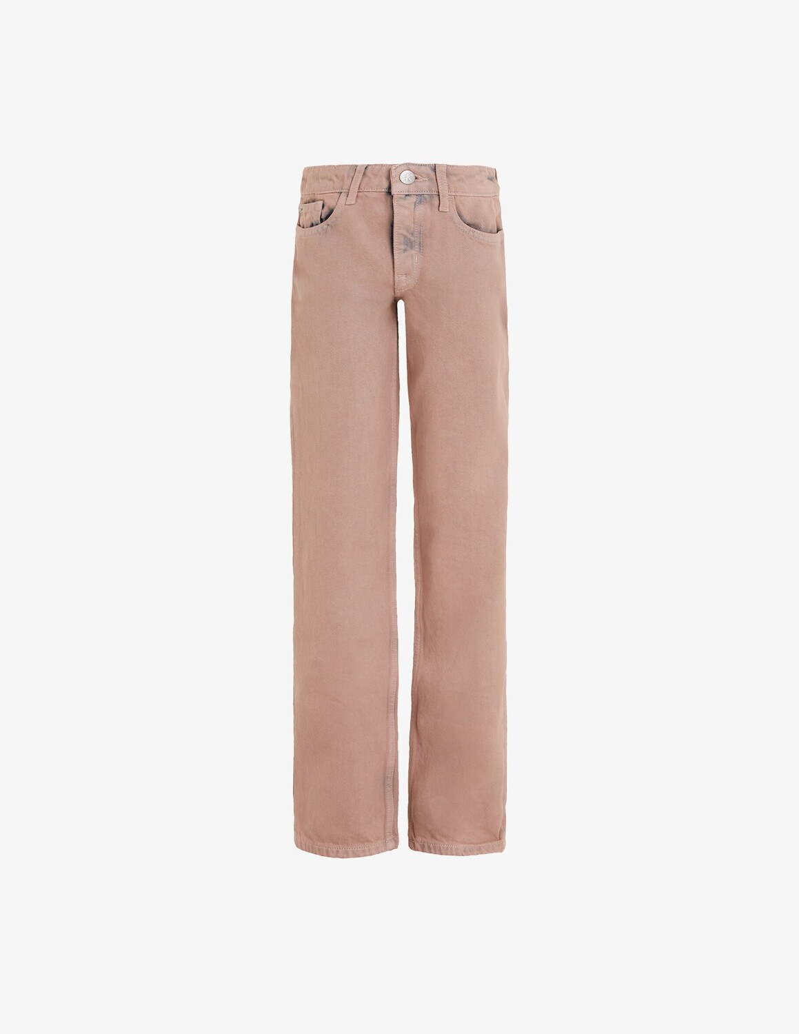 

Прямые джинсы Calvin Klein, розовый